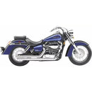 Cobra Streetrod Slash Cut Exhaust for Honda 04-07 VT750C Shadow / Aero / Chrome  - Customhoj
