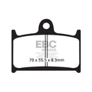 EBC Double-H Sintered Front Brake Pads for Triumph Daytona 1200 92-98