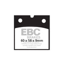 EBC Organic Rear Brake Pads for Moto Guzzi 1000 SP / SP II / SP III 83-94