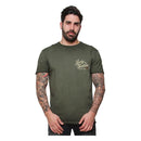 Lucky 13 T-shirt Retro Green / S Lucky 13 Vintage Iron T-Shirt Customhoj