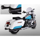 Miller Arlington Euro 4 Slip-On Mufflers for Harley 17-20 Touring (107" engine) / Matte Black / Straight Matte Black  - Customhoj