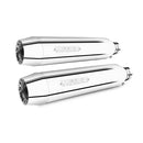 Miller Cleveland Euro 5 Slip-On Mufflers for Harley 21-24 Touring (107" engine) / Polished / Tapered Polished  - Customhoj
