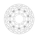 Moto-Master Brake Disc Honda CB 1300 (ABS) 03-12 Moto-Master Halo Front Left Brake Disc for Honda Customhoj