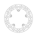 Moto-Master Brake Disc Suzuki Bandit 1200 2006 Moto-Master Halo Rear Brake Disc for Suzuki Customhoj