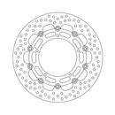 Moto-Master Brake Disc Yamaha Fazer 800 10-16 Moto-Master Halo Front Left Brake Disc for Yamaha Customhoj