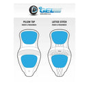 Saddlemen Roadsofa Extended Reach Lattice Stitch Seat for Harley  - Customhoj