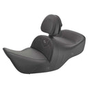 Saddlemen Roadsofa Plain Seat for Honda 01-10 GL1800 Goldwing / Carbon Fiber / With heating / With backrest  - Customhoj