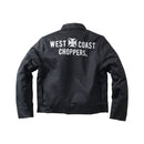 West Coast Choppers Lined Block Work Jacket Black / S  - Customhoj