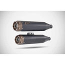 Zard EC Euro 4/5 Approved Overlapped Slip-On Mufflers for Harley Softail  - Customhoj