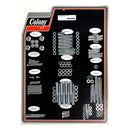 COLONY Skruvkit Harley 77-80 XL MODELS / Förzinkad (OEM Stil) Colony Motor Screw Set HD 30-85 Customhoj