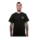 Lucky 13 T-shirt Lucky 13 Vintage Iron T-Shirt Svart Customhoj