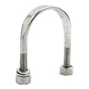 SAMWEL Reservdelar Sidostöd U-bolt Kit Fäste Sidostöd. Krom 45" Solo 30-52; VL 30-36 Customhoj