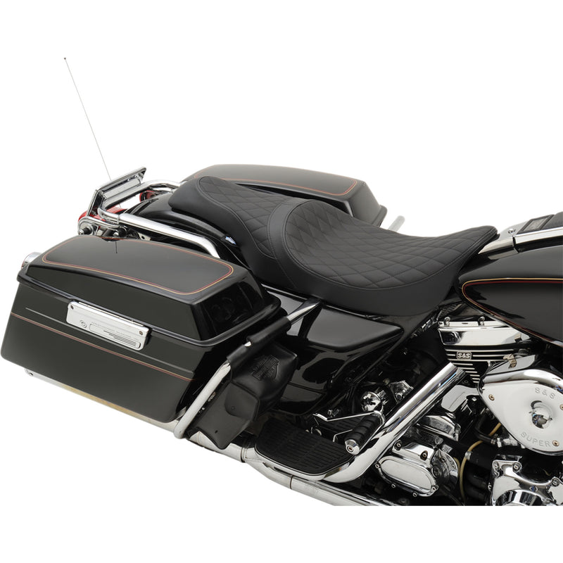 Drag Specialties Siodło Caballero 2-Up do Harley 