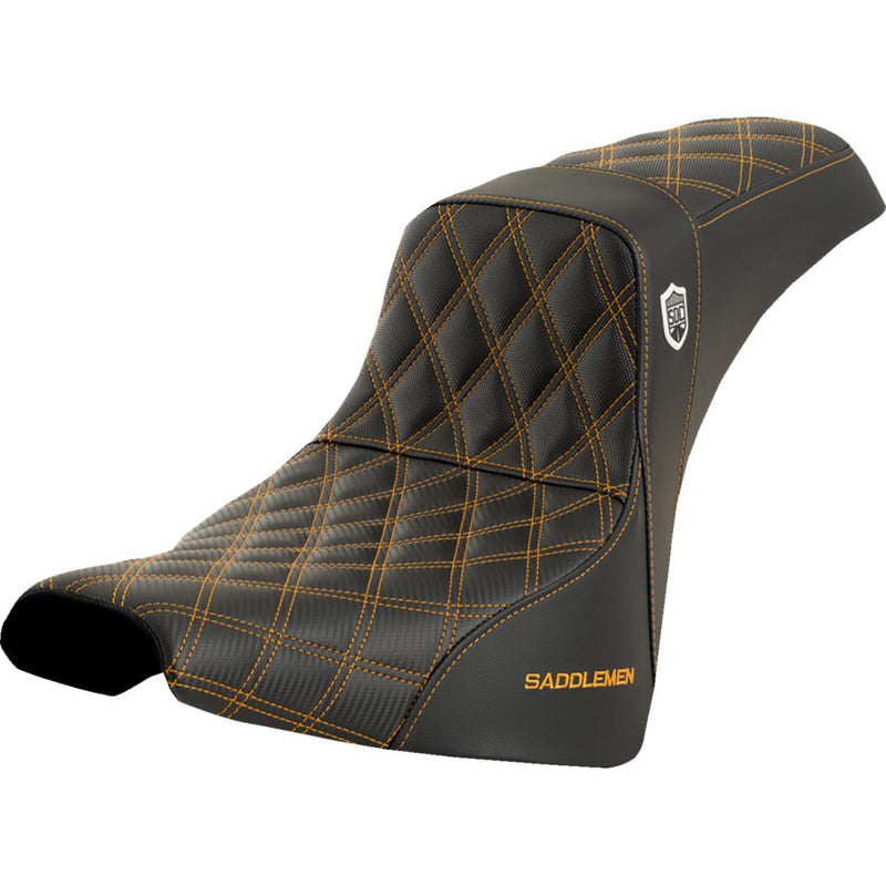 Saddlemen Siedzenie Pro SDC Performance Gripper Lattice Stitch do Harleya