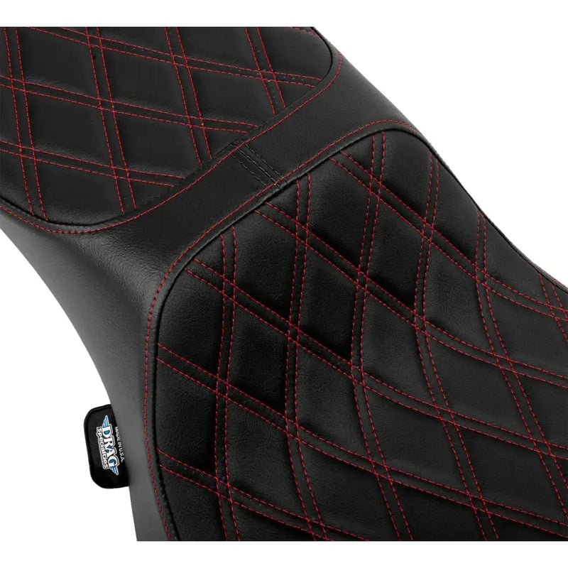 Drag Specialties Performance Predator 2-Up Extended Reach Seat dla Harley