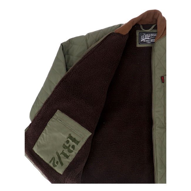 13 1/2 Long Haul Jacket Army Green