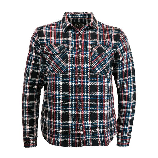 13 1/2 Woodland Check Shirt Navy/Red / S