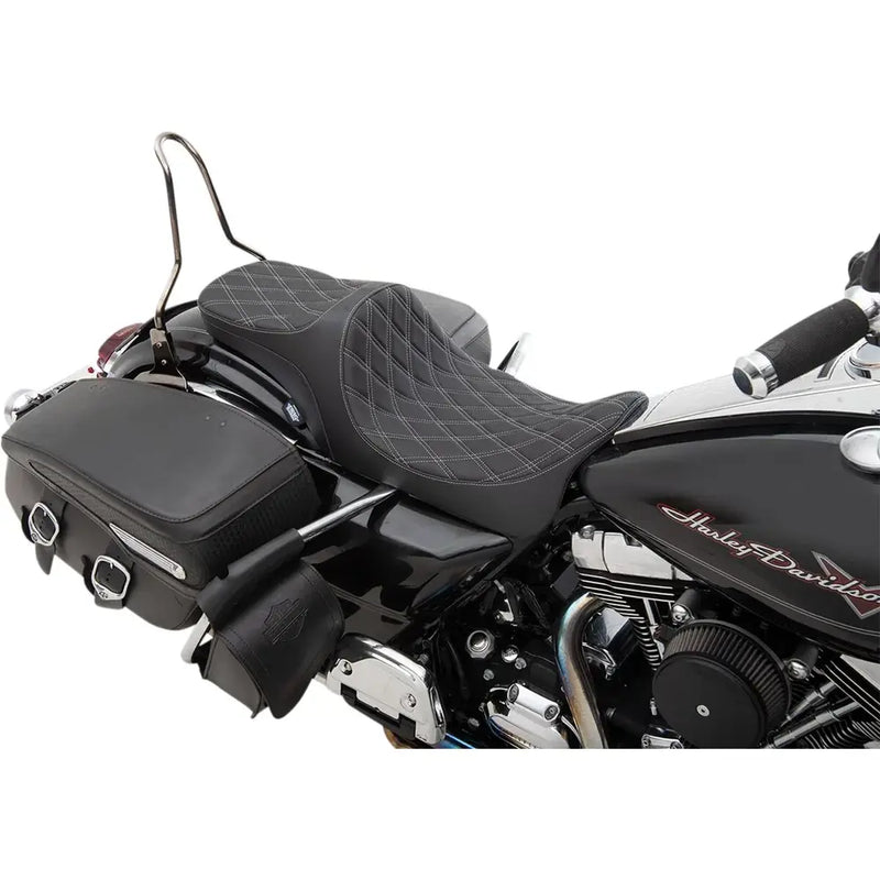 Drag Specialties Siedzenie Predator III 2-Up do motocykli Harley