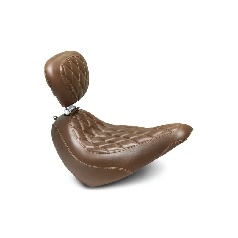 Mustang Szerokie siedzenie solo Tripper do motocykli Harley