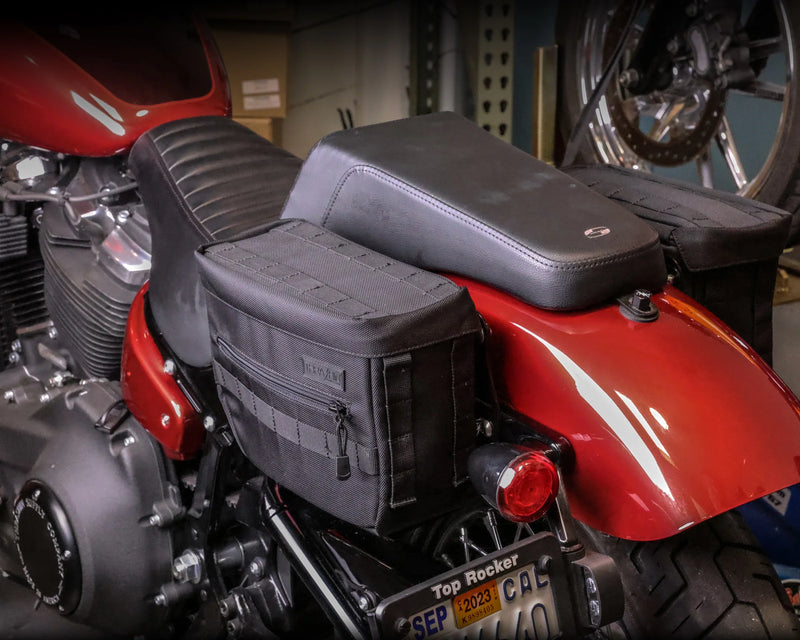 Thrashin Supply – twarde uchwyty do sakw dla motocykli Harley