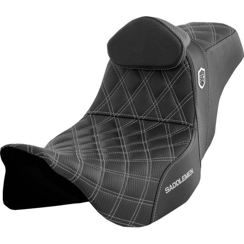 Saddlemen Siedzenie Pro SDC Performance Gripper Lattice Stitch do Harleya
