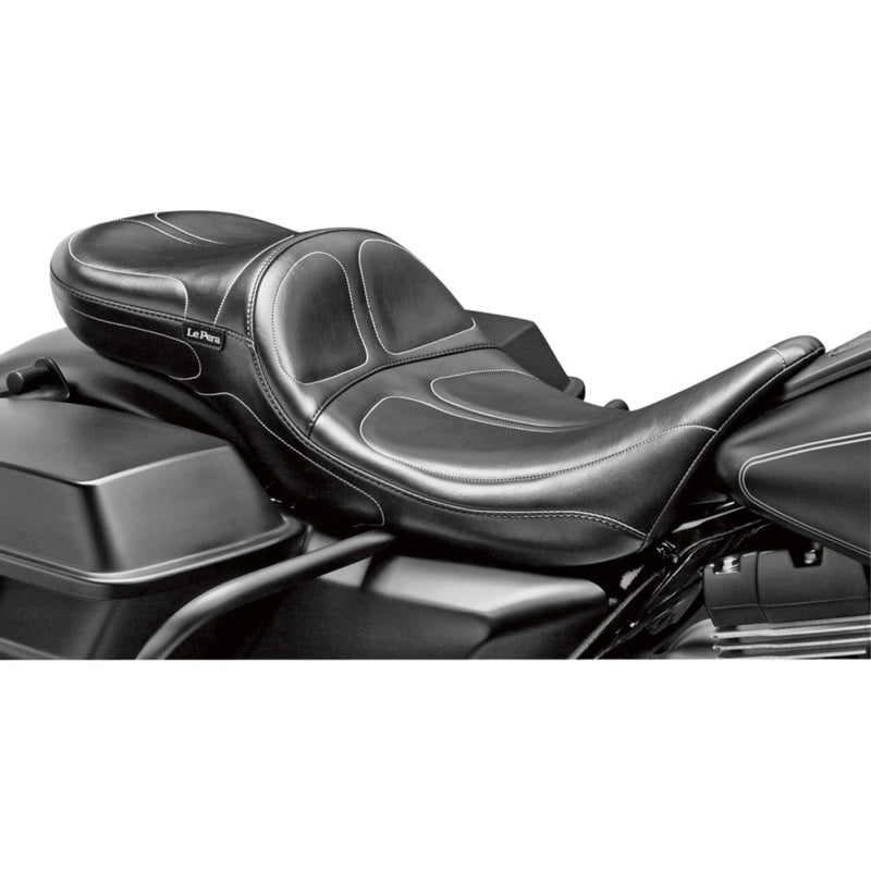 Le Pera Maverick Daddy Long Legs Rozszerzone siedzenie do motocykla Harley