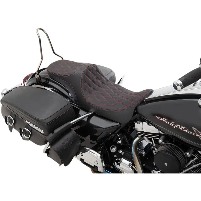 Drag Specialties Siedzenie Predator III 2-Up do motocykli Harley