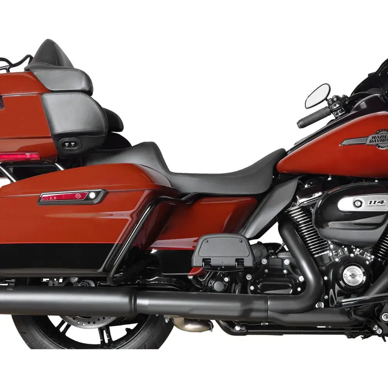 Drag Specialties Siodło Predator III 2-Up Extended Reach do Harley 