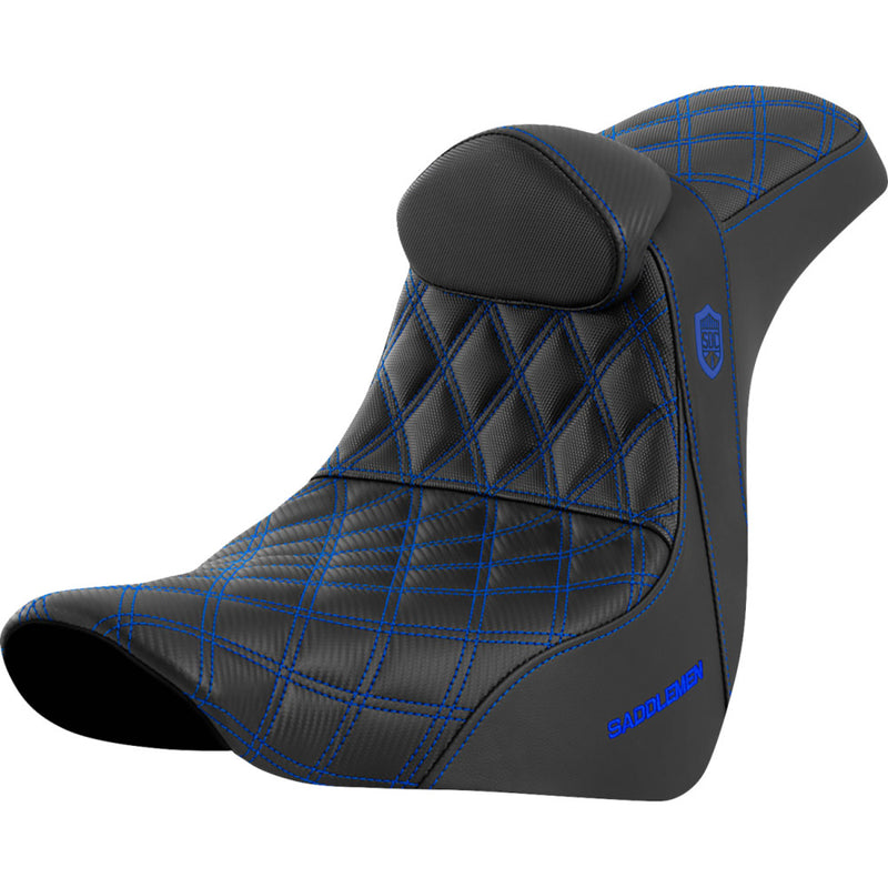 Saddlemen Siedzenie Pro SDC Performance Gripper Lattice Stitch do Harleya