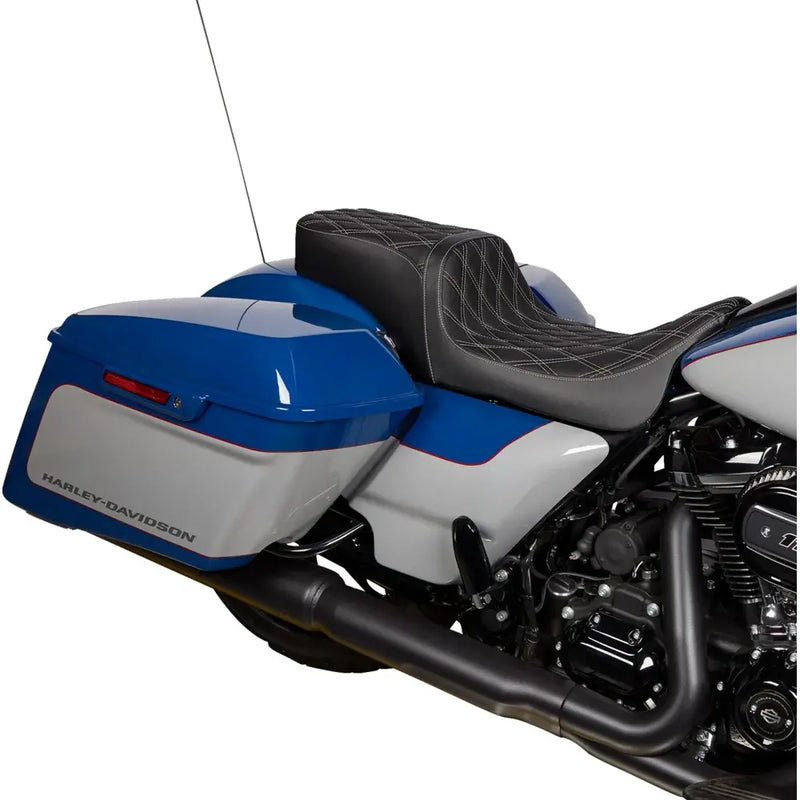 Drag Specialties Fotele Performance Predator 2-Up do motocykli Harley