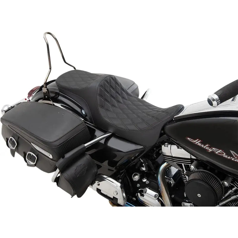 Drag Specialties Siedzenie Predator III 2-Up do motocykli Harley