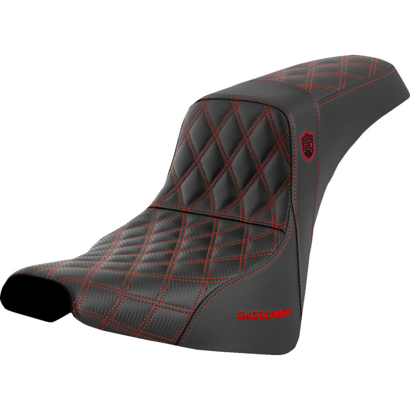 Saddlemen Siedzenie Pro SDC Performance Gripper Lattice Stitch do Harleya