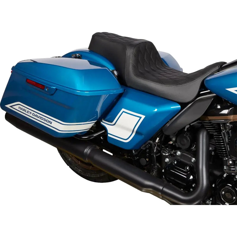Drag Specialties Siodło Performance Predator 1-Up do Harley 