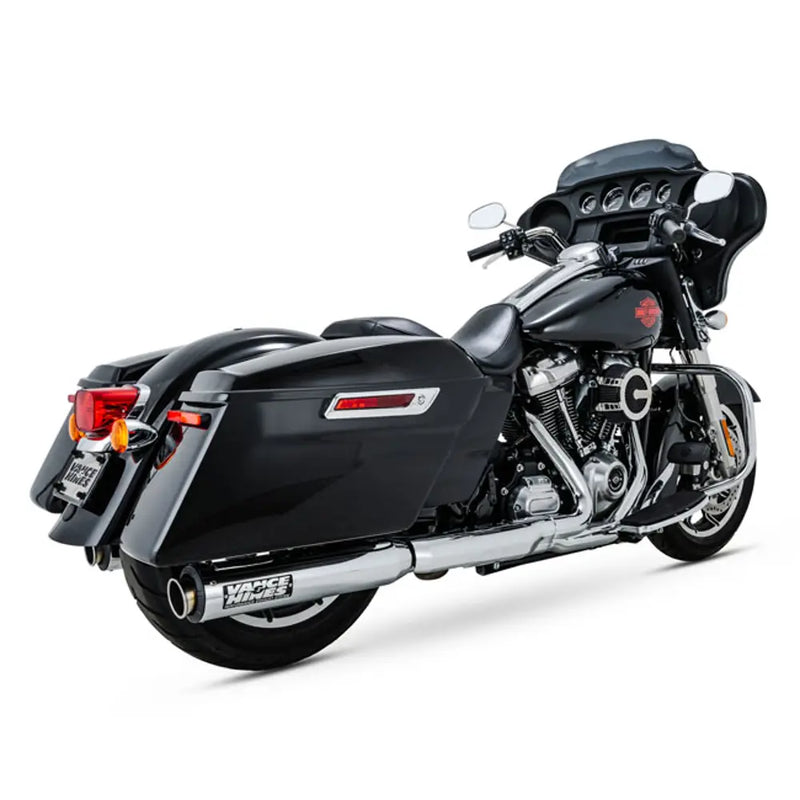 Vance & Hines Chromowane tłumiki wsuwane Supersport 400 do Harleya