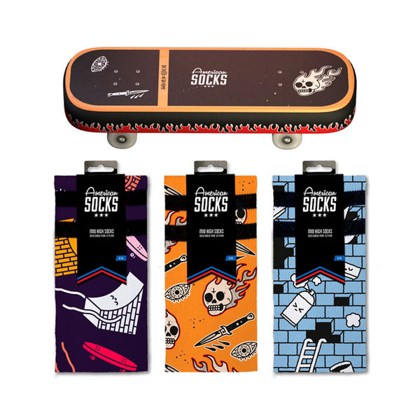 American Socks Skateboardowe skarpetki na prezent
