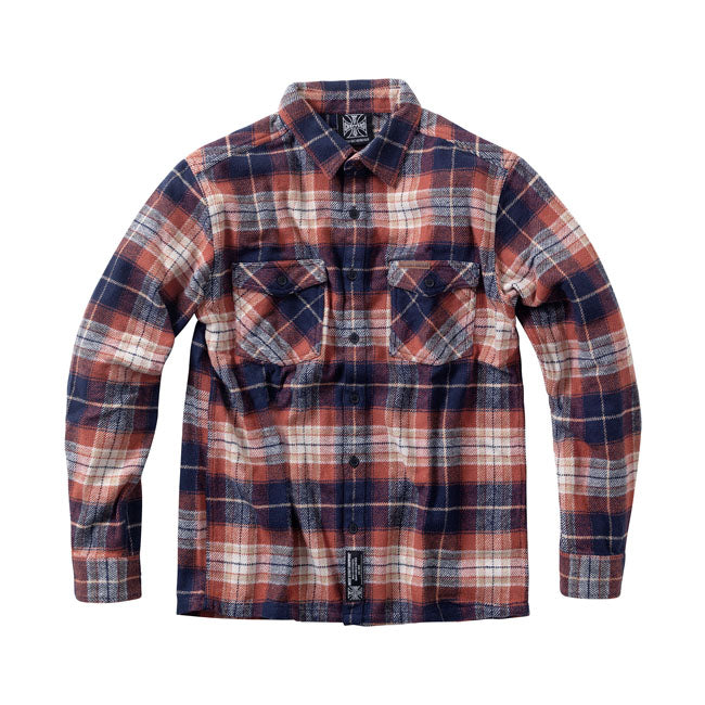 West Coast Choppers Sztywna koszula flanelowa
