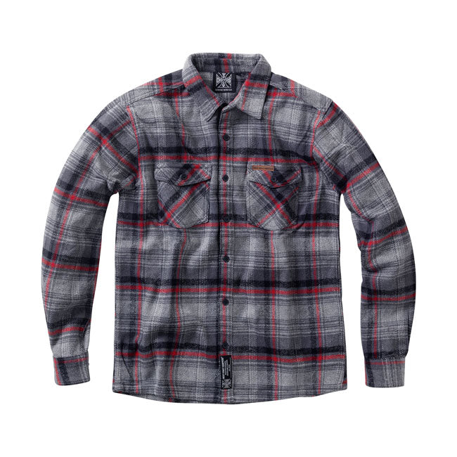 West Coast Choppers Sztywna koszula flanelowa