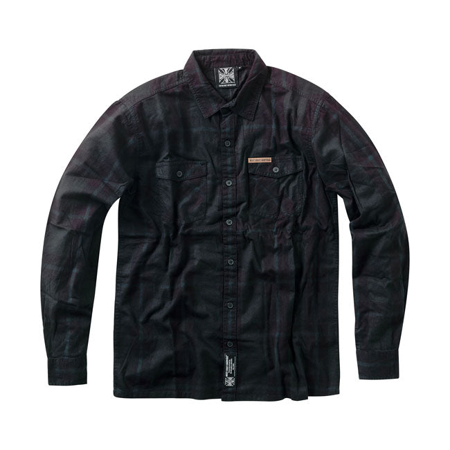 West Coast Choppers Sztywna koszula flanelowa