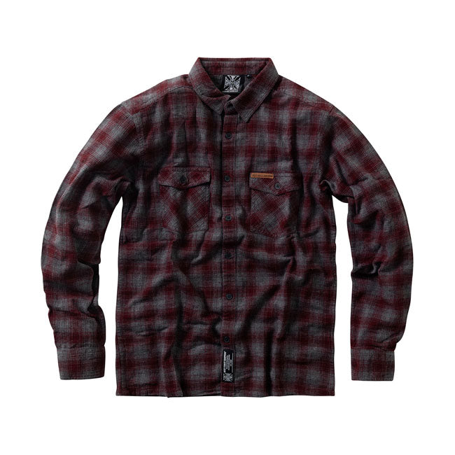 West Coast Choppers Sztywna koszula flanelowa