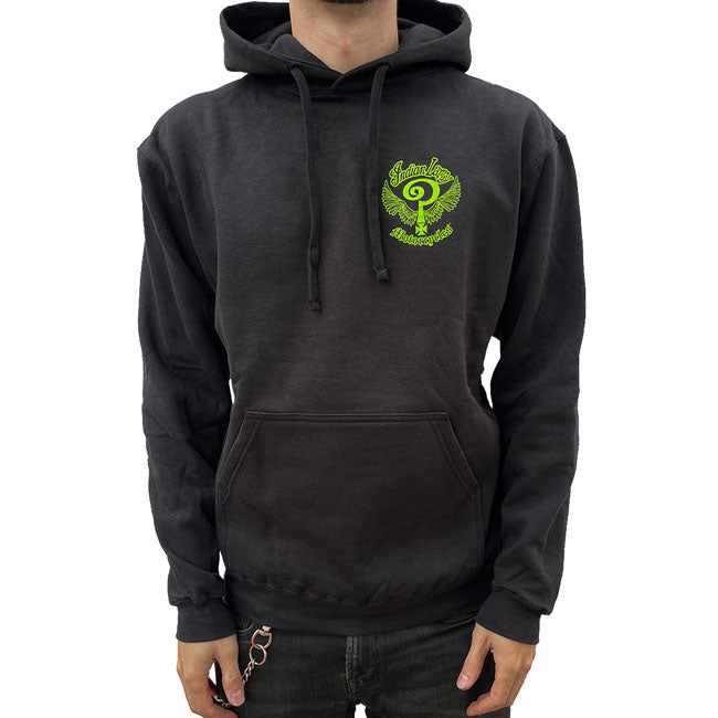 Indian Bluza z zielonym logo Larry Slime