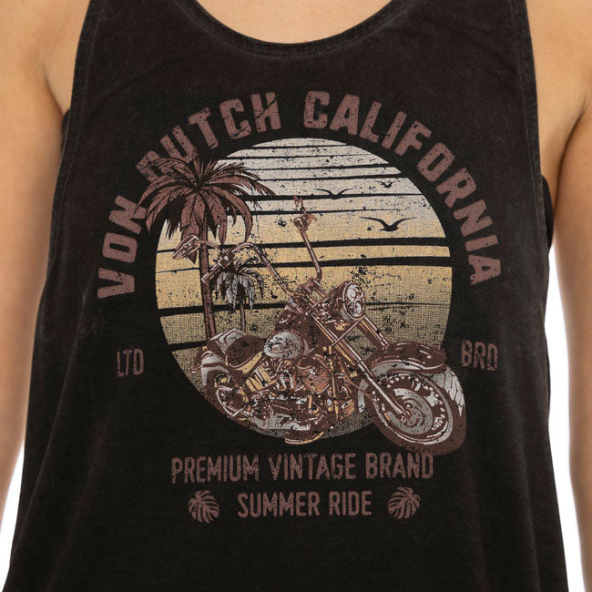 Von Dutch Tank top damski Cafe Race