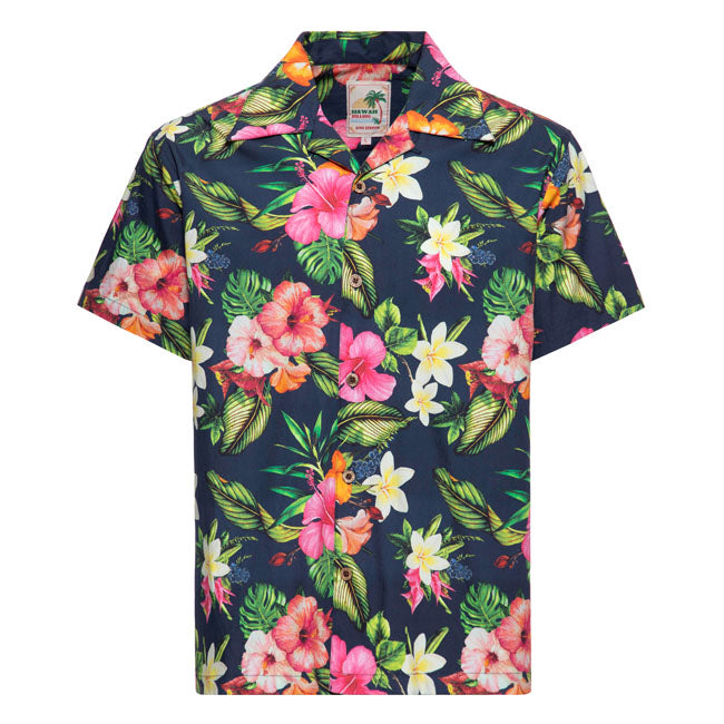 King Kerosin Koszula Tropcial Flowers Hawaii