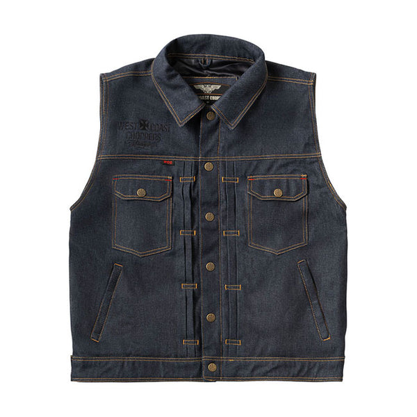 West Coast Choppers Kamizelka motocyklowa x 13 1/2 Dominator RAW Denim