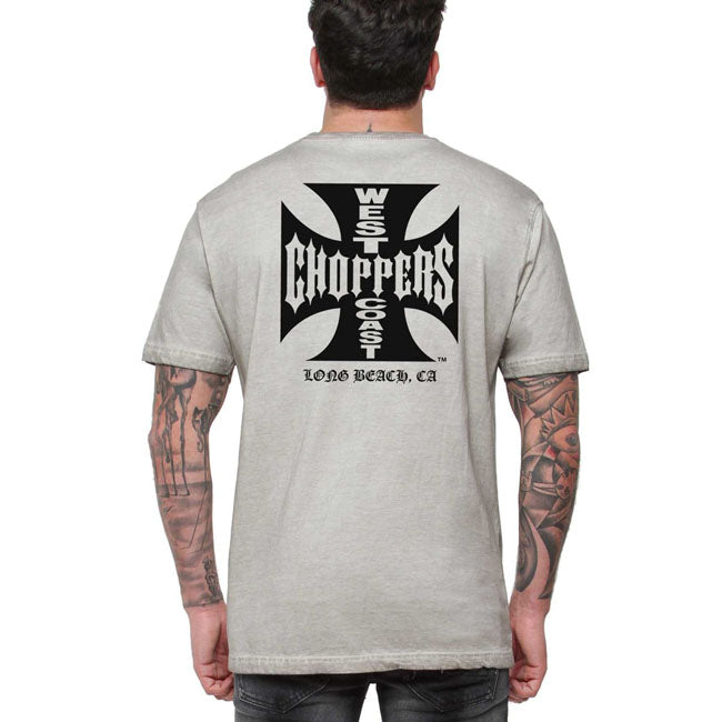 West Coast Choppers Koszulka OG LBC Cross T-Shirt Vintage