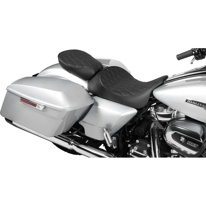 Drag Specialties EZ Glide II Solo Passenger Seat dla Harley