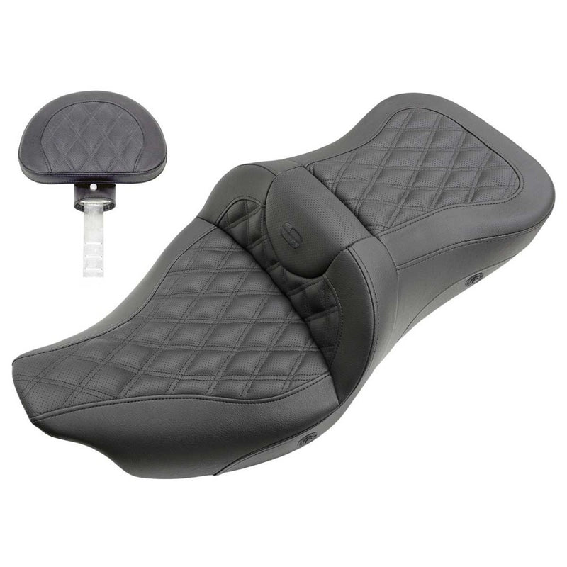 Saddlemen Siedzenie Roadsofa Lattice Stitch do Harleya