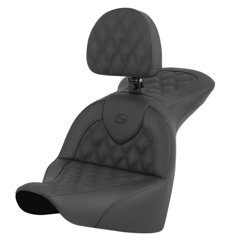 Saddlemen Siedzenie Roadsofa Lattice Stitch do Harleya