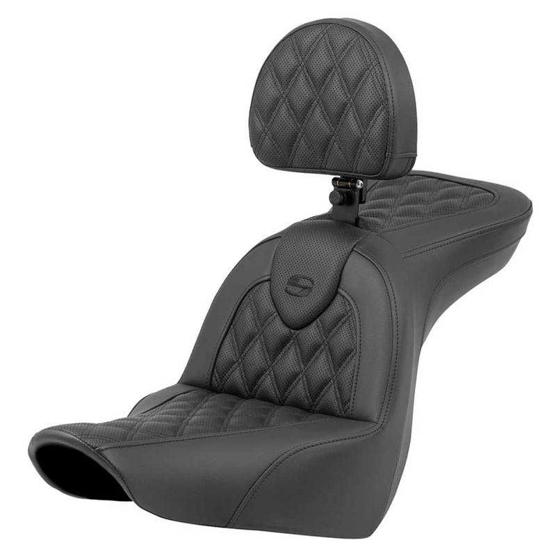 Saddlemen Siedzenie Roadsofa Lattice Stitch do Harleya