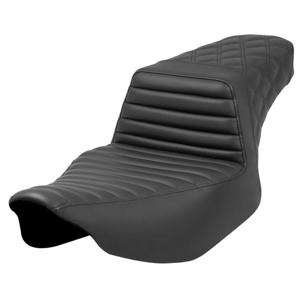 Saddlemen Step-Up Extended Reach Tuck-n-Roll / Lattice Stitch do Harleya