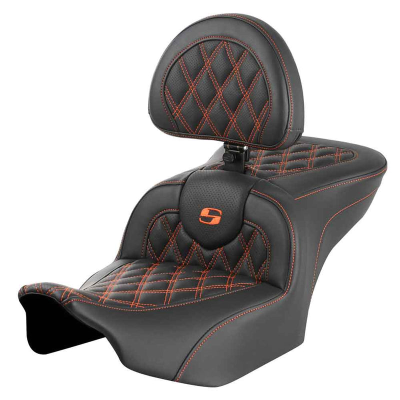 Saddlemen Siedzenie Roadsofa Lattice Stitch do Harleya